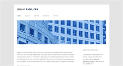 Desktop Screenshot of apatelcpa.com
